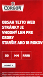 Mobile Screenshot of corgon.sk